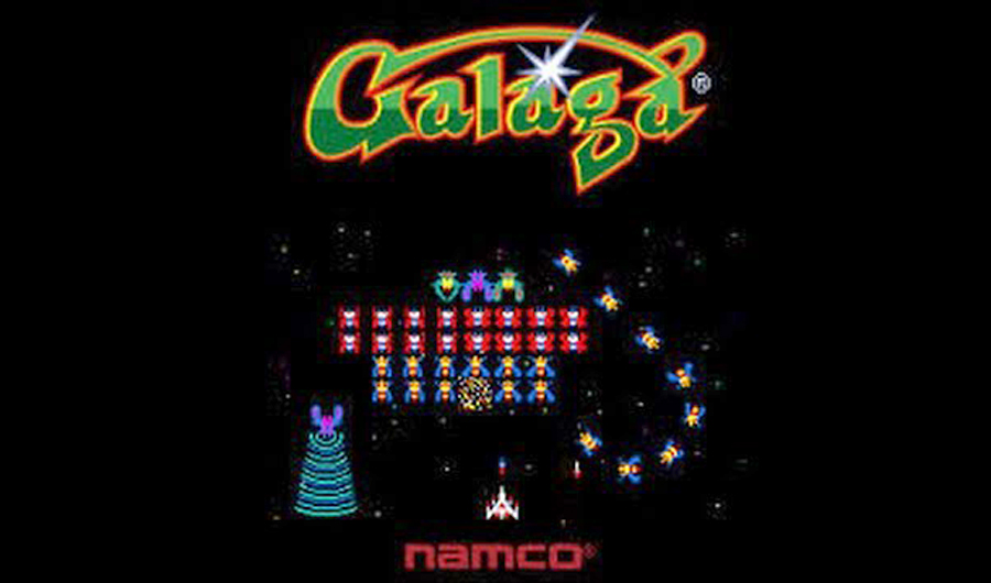 galaga gameplay