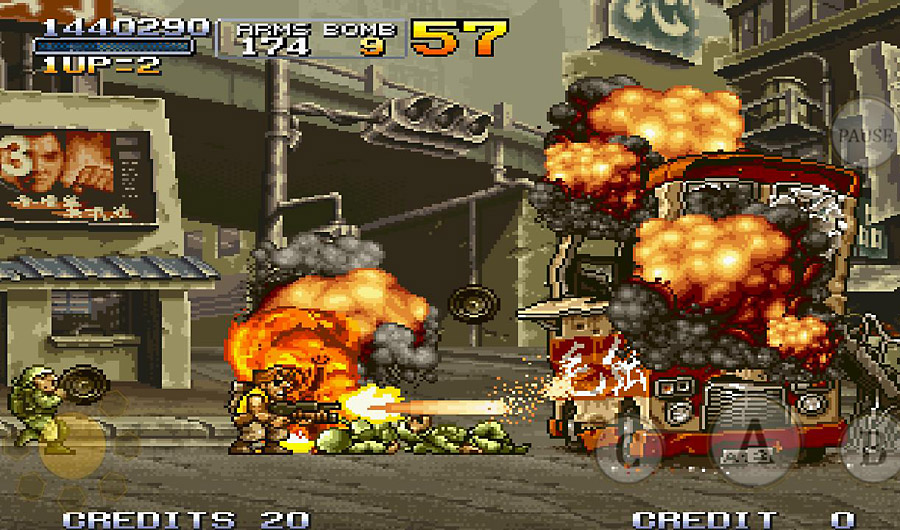 metal slug gameplay