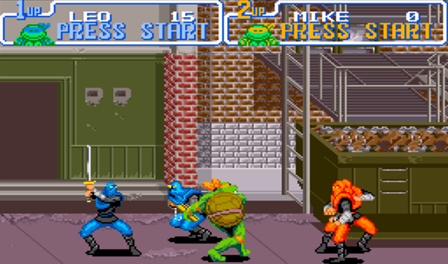 tmnt gameplay